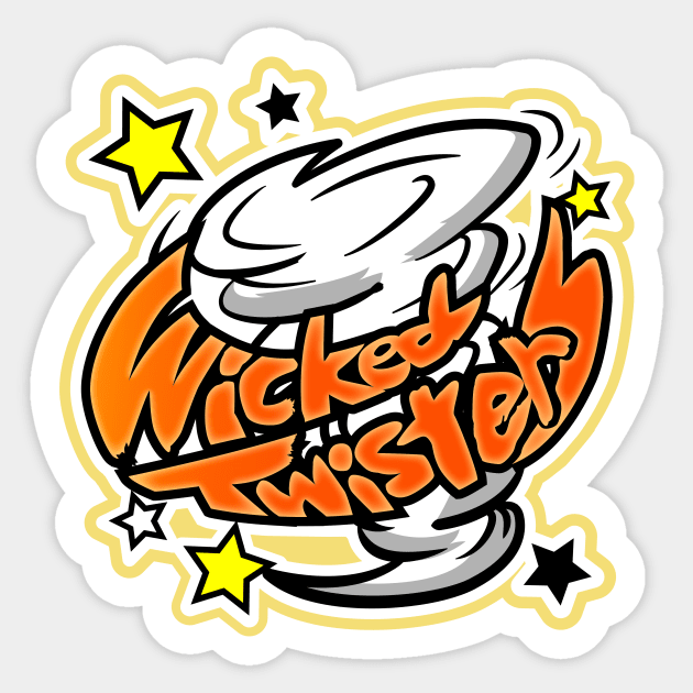 Wicked Twisters Logo – Neo The World Ends With You Sticker by kaeru